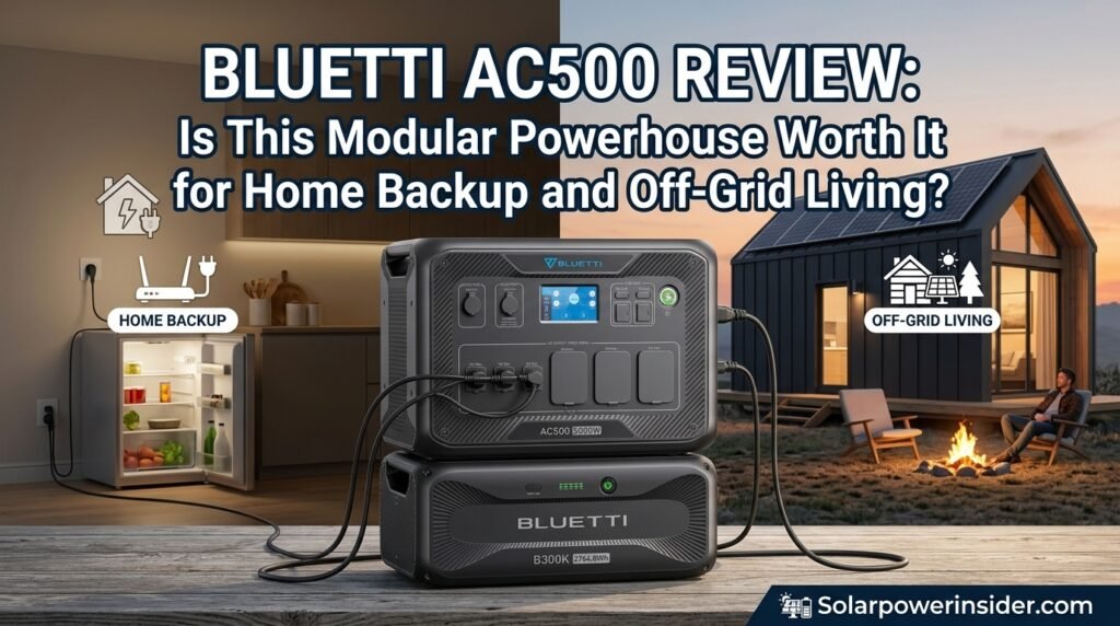 Bluetti AC500 review guide