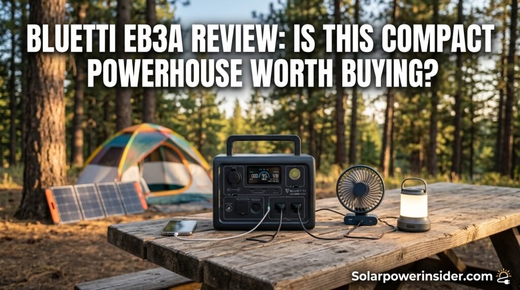 Bluetti EB3A Review Is This Compact Powerhouse Worth Buying